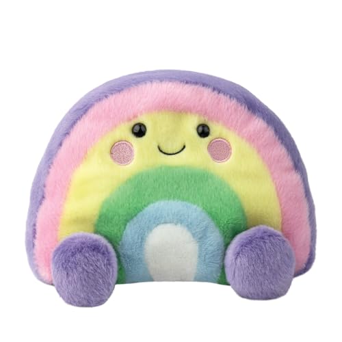 Aurora, 61542, Palm Pals Medium, Vivi Rainbow 8In, Soft Toy, Multicolour von Aurora