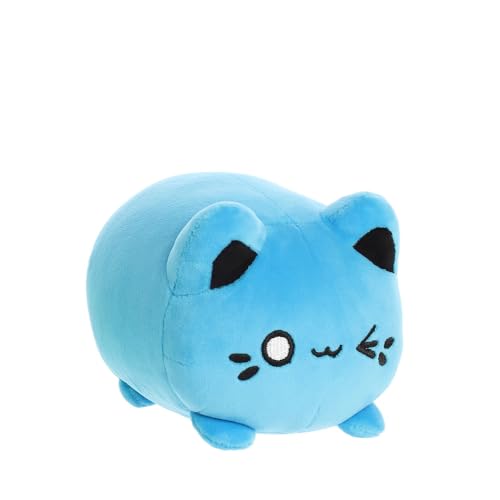 Aurora, 61548, Tasty Peach Electric Blue Meowchi 3.5In, Soft Toy, Blue von Aurora