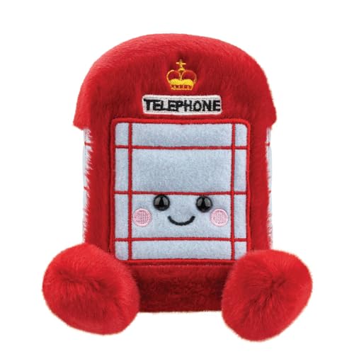 Aurora, 61569, Palm Pals Telephone Box, 5I, Soft Toy, Red and White von Aurora