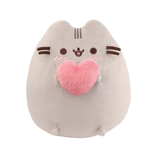 Aurora, 61572, Pusheen with Heart, 9In, Soft Toy, Grey von Aurora