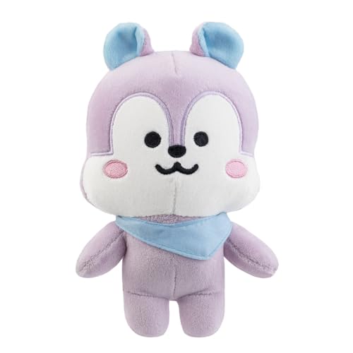 Aurora, 61575, BT21 Official Merchandise Inside MANG Plush Doll Small 7in Purple, Soft Toy von Aurora