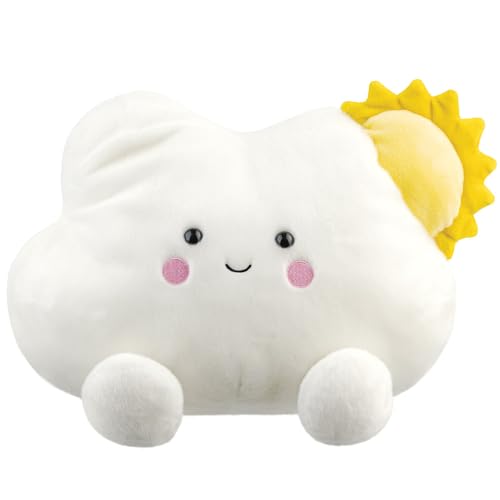 Aurora, 61592, Palm Pals Summer Cloud Large, Soft Toy, White von Aurora