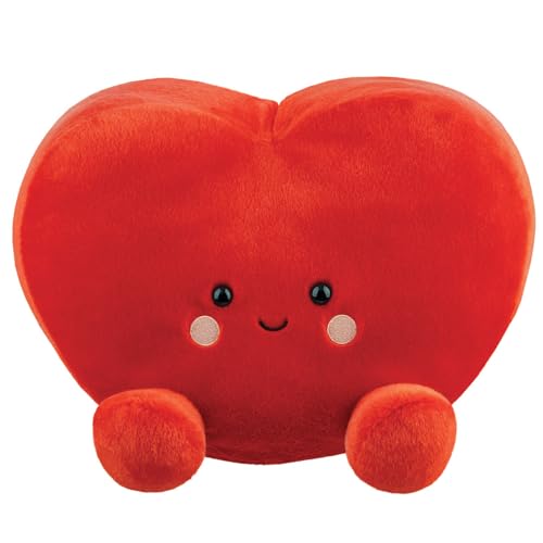 Aurora, 61593, Palm Pals Amore Heart Large, Soft Toy, Red von Aurora