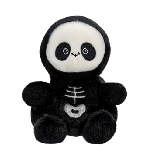 Aurora, 61602, Palm Pals Skelly Skeleton 5In, Soft Toy, Black von Aurora