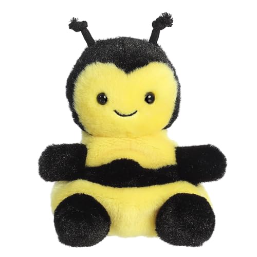 Aurora, 82058, Palm Pals Queenie Bee 5In, Soft Toy, Yellow & Black von Aurora