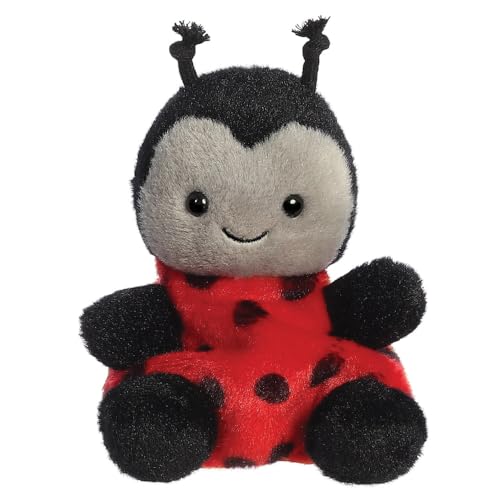 Aurora, 82059, Palm Pals Spots Ladybird 5In, Soft Toy, Red & Black von Aurora