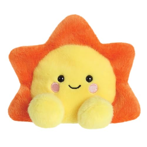 Aurora, 82147, Palm Pals Rae Sun 5In, Soft Toy, Yellow & Orange von Aurora