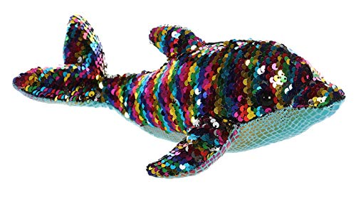 Aurora 11" Sequin Sparkles - Rainbow Dollyphin von Aurora