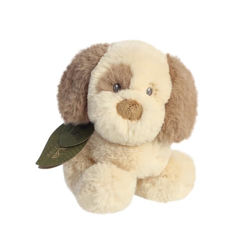 Aurora, 23331, Ebba Eco Toddy Dog Rattle 5In, Soft Toy, Brown von Aurora