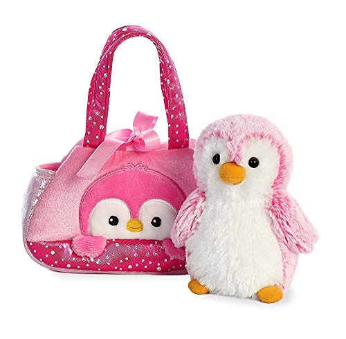 Aurora 32832 World, 32884, Fancy Pal Peek-A-Boo Pinguin, weiß von Aurora