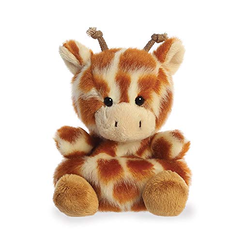 Aurora 33476 Palm Pals 33477 Plüschtier, Giraffe, 12,7 cm, Mehrfarbig von Aurora