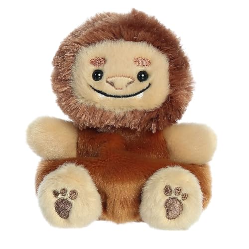 Aurora Adorable Palm Pals Brock Big Foot Stuffed Animal - Pocket-Sized Play - Collectable Fun - Brown 5 Inches von Aurora