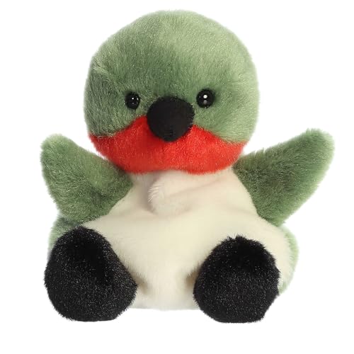 Aurora Adorable Palm Pals Hilda Hummingbird Stuffed Animal - Pocket-Sized Play - Collectable Fun - Green 5 Inches von Aurora