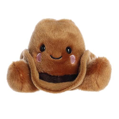 Aurora Adorable Palm Pals Orville Cowboy Hat Stuffed Animal - Pocket-Sized Play - Collectable Fun - Brown 5 Inches von Aurora