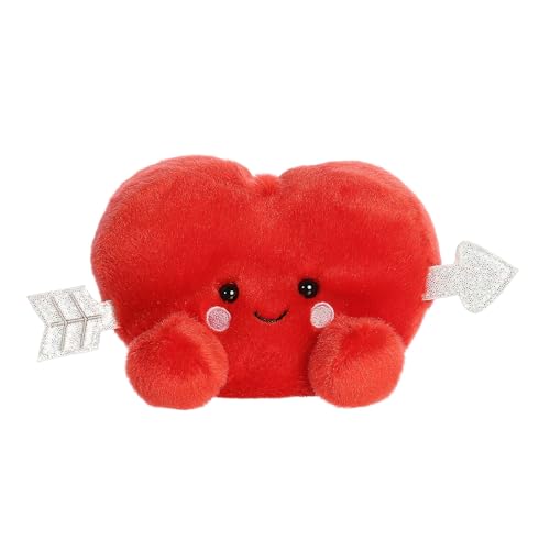 Aurora Adorable Palm Pals Paolo Cupid Heart Stuffed Animal - Pocket-Sized Play - Collectable Fun - Red 5 Inches von Aurora