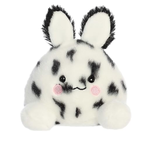 Aurora Adorable Palm Pals Usagi Sea Bunny Stuffed Animal - Pocket-Sized Play - Collectable Fun - White and Black 5 Inches von Aurora