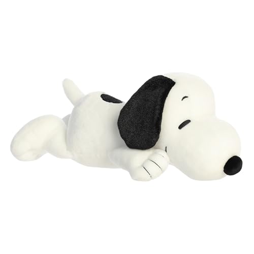 Aurora Adorable Peanuts Snuggle Snoopy Stuffed Animal - Officially Licensed Toys for All Snoopy Fans - Nostalgic Gift for Adults and Birthday Celebrations - 18 Inches von Aurora