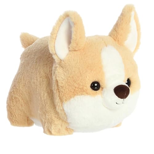 Aurora Adorable Spudsters Colby Corgi Stuffed Animal - Comforting Cuddles - Playful Companions - Brown 10 Inches von Aurora