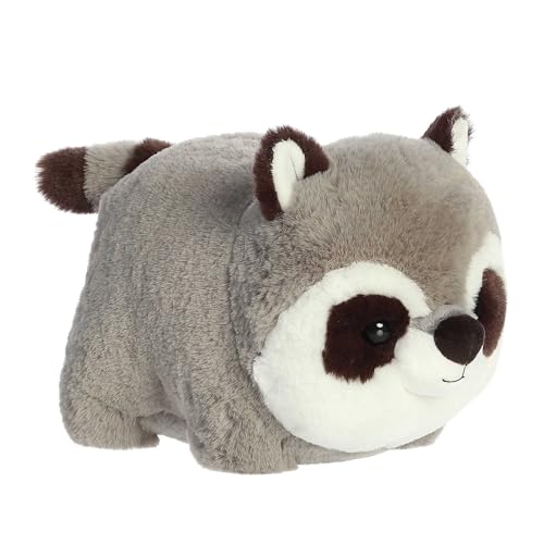 Aurora Adorable Spudsters Rory Raccoon Stuffed Animal - Comforting Cuddles - Playful Companions - Grey 10 Inches von Aurora