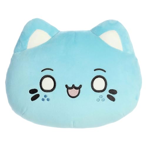 Aurora Enchanting Tasty Peach Meowchi Face Pl schtier helles und farbenfrohes Design Schaust ck Pl sch Marmor-Soda 25,4 cm von Aurora