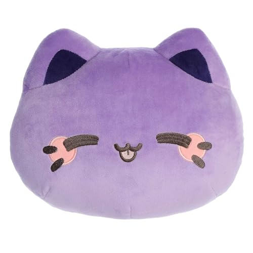 Aurora Enchanting Tasty Peach Meowchi Face Pl schtier helles und farbenfrohes Design Schaust ck-Pl sch Ube 25,4 cm von Aurora