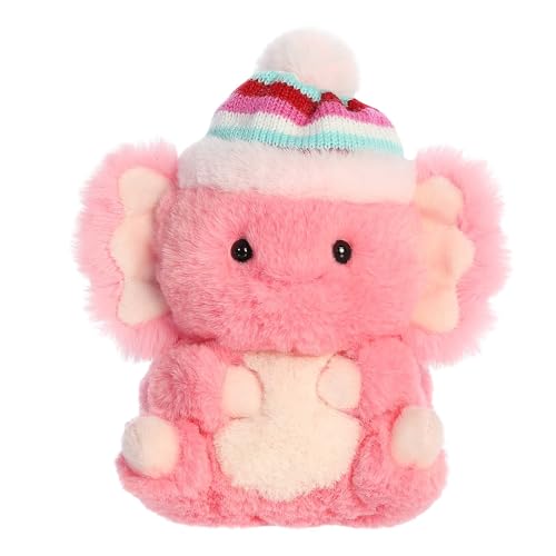 Aurora Festive Rolly Pet Andi Axolotl Stofftier - Entz ckende Gef hrten - Spa f r unterwegs - Pink 12,7 cm von Aurora