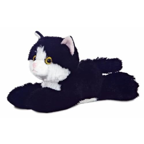 Aurora World 12743 Aurora Tier Peluche, schwarz/weiß von Aurora