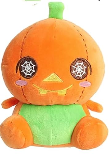 Aurora Halloween Squishiverse Kürbis Plüsch, 14 cm, Orange von Aurora