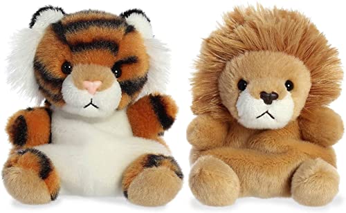 Aurora Palm Pals Set of Two - Leno Lion and Indy Tiger! von Aurora