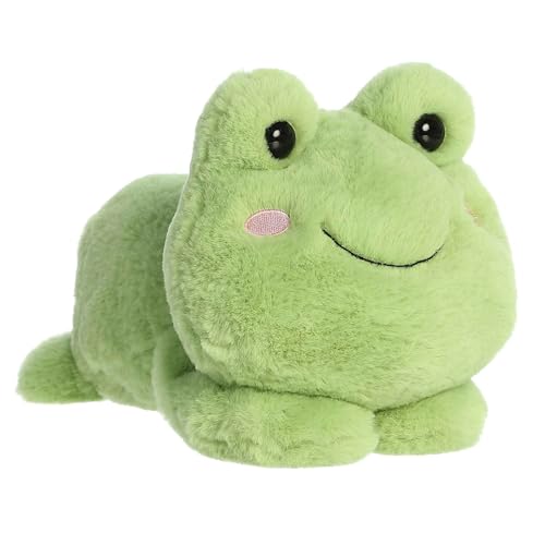 Aurora Playful Too Cute Fovo Frog Stuffed Animal - Adorable Characters - Playful Fun - Green 9 Inches von Aurora