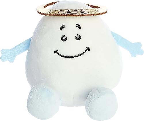 Aurora Punny Eggspressions Good Egg Stuffed Animal - Humorous Wordplay - Playful Expression - White 3.5 Inches von Aurora