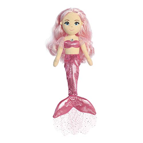 Aurora Sea Sparkles – 35,6 cm Kristall-Funkeln, Rosenquarz von Aurora