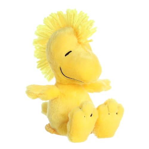 Aurora Timeless Peanuts Shoulderkins Woodstock Stuffed Animal - Classic Characters - Lasting Memories - Yellow 5 Inches von Aurora