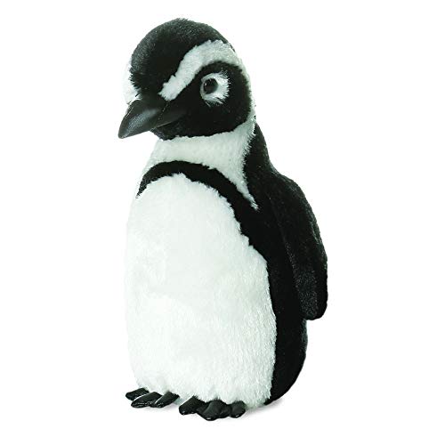 Aurora World 31162 - Mini Flopsies - Sphen Pinguin, Plüschtier, 8 Zoll, schwarz/weiß von Aurora