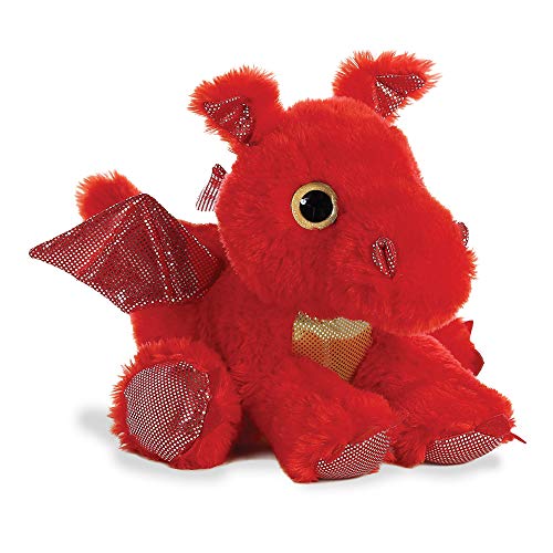 Aurora World 60858 Sparkle Tales Sizzle Roter Drache Plüsch, 30.5 cm von Aurora