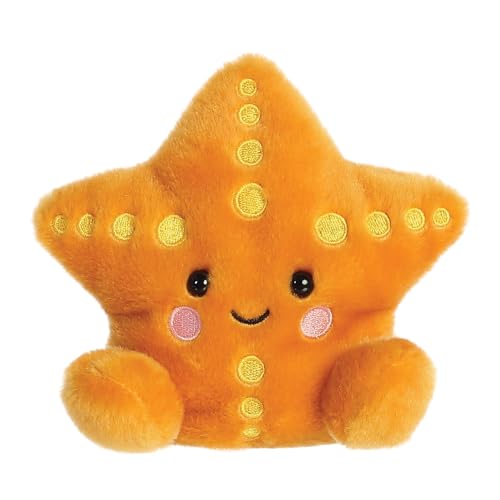 Aurora, 33729, Palm Pals Treasure Starfish 5In, Soft Toy, Orange von Aurora