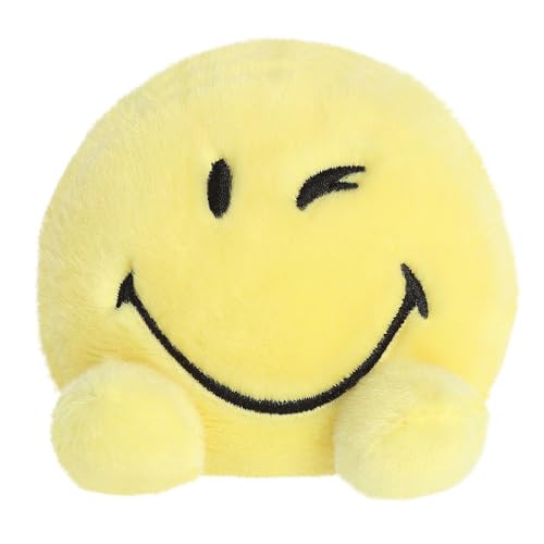 Aurora, 44301, Smiley Official Merchandise, Wink Smiley, 5In, Soft Toy, Yellow von Aurora