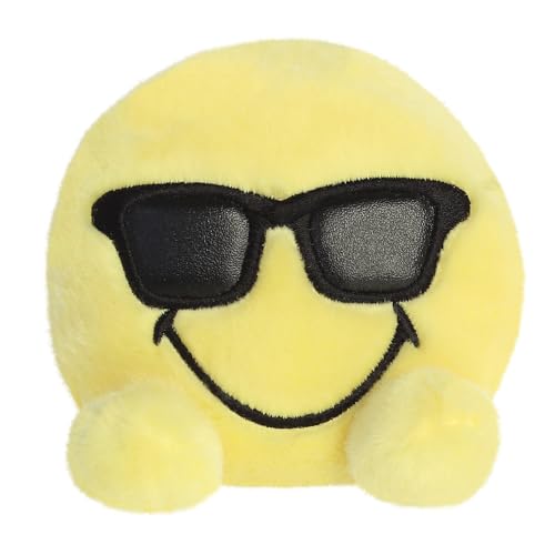 Aurora, 44302, Smiley Official Merchandise, Shades Smiley, 5In, Soft Toy, Yellow von Aurora