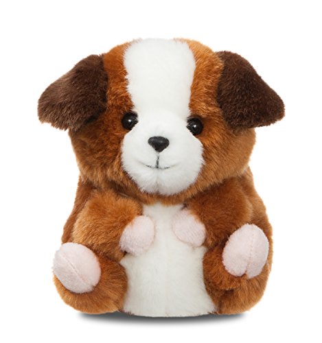 Aurora World Aurora, 60747, Rolly Pets Bailey Beagle, 12,7 cm, Plüschtier, Braun und Weiß von Aurora