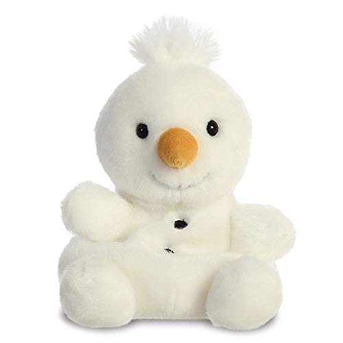 Aurora World Aurora, 99130, Palm Pals Schneemann, 13cm, Plüschtier, Weiß von Aurora