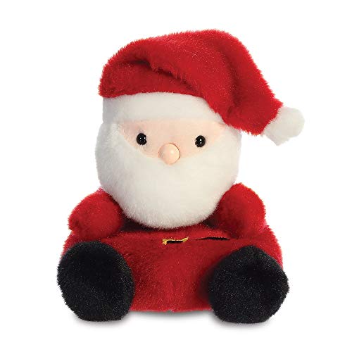 Aurora World Aurora, 99131, Palm Pals Santa Claus,13cm, Plüschtier, Rot & Weiß von Aurora