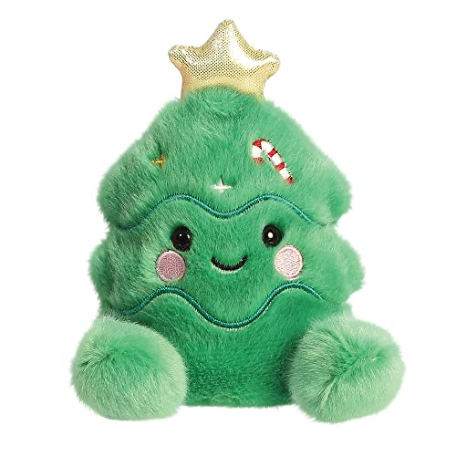 Aurora World Aurora, 99219, Palm Pals Jubilee Weihnachtsbaum, Plüschtier, Grün, 13cm von Aurora