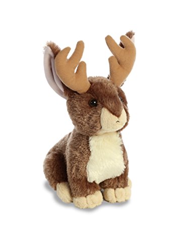 Aurora World Flopsie Plush Toy Animal, Jackalope, 12" von Aurora