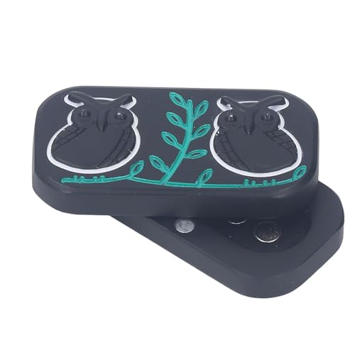 AuroraPeak Relief Stress Slider Owl Pattern Stress Relief Fidget Slider, Portable Rugged Slider for Office Worker, Student, Black von AuroraPeak