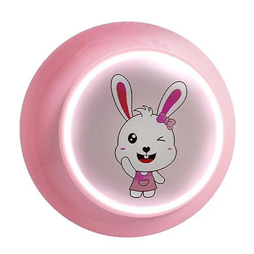 AuroraPeak Voice Broadcast Touch High Jump Counter Kids Touch High Jump Voice Counter, Multifunktional Selbstklebend Intelligente Sprachübertragung Höhentraining Touch CounterPink Rabbit von AuroraPeak