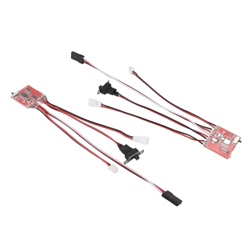 2 Stück 30A Micro Brushed ESC Bidirektionaler Geschwindigkeitsregler Zubehör mit Bremse für Axial SCX24 1/24 Wltoys K969 RC Auto von Ausla