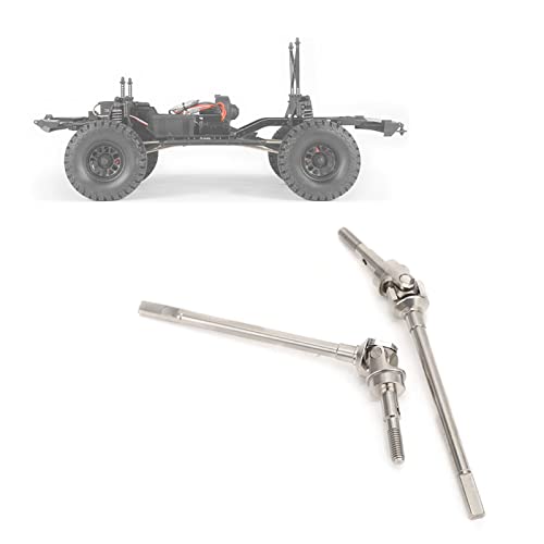 RC-Antriebswellenachse, Hintere Edelstahl-Antriebswelle für AXIAL SCX10 II 90046 90047 1/10 RC-Automodell, für Verbesserte Gesamtleistung von Ausla