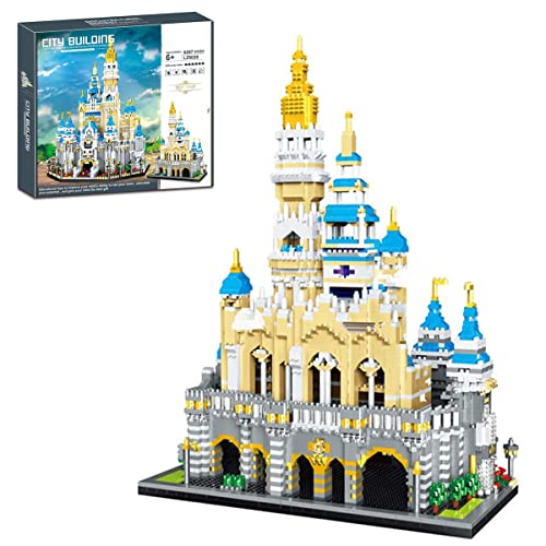 Auspcers Modular Schloss Building, 4775 Klemmbausteine Baustein Set, Building Blocks Modular House Modell Sammlerstück Geschenk Schwieriges Bausteinset für Erwachsene von Auspcers