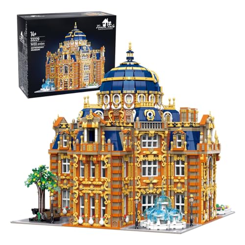 Technik Baustein-Set Royal Planetarium, 14133 Teile Haus Architecture Modell Bausatz, Häuser Bausteine MOC Stadthaus Modular Building Set für Erwachsene und Kinder von Auspcers