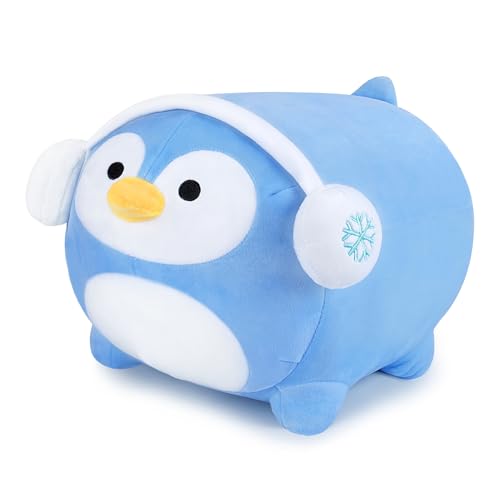 Pinguin Kuscheltier Stofftier Süße Pinguin Plüsch Spielzeug 40 cm Weiches Pinguin Plüschtier, Kawaii Kuscheltiere Cartoon Pinguin Puppe Kuscheliges Tier Kissen für Freundin Valentinstag von Auspicious beginning